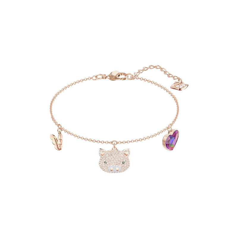 施华洛世奇 小猪手链