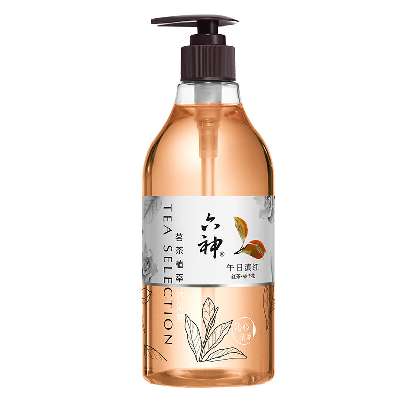 六神 茗茶植萃沐浴露