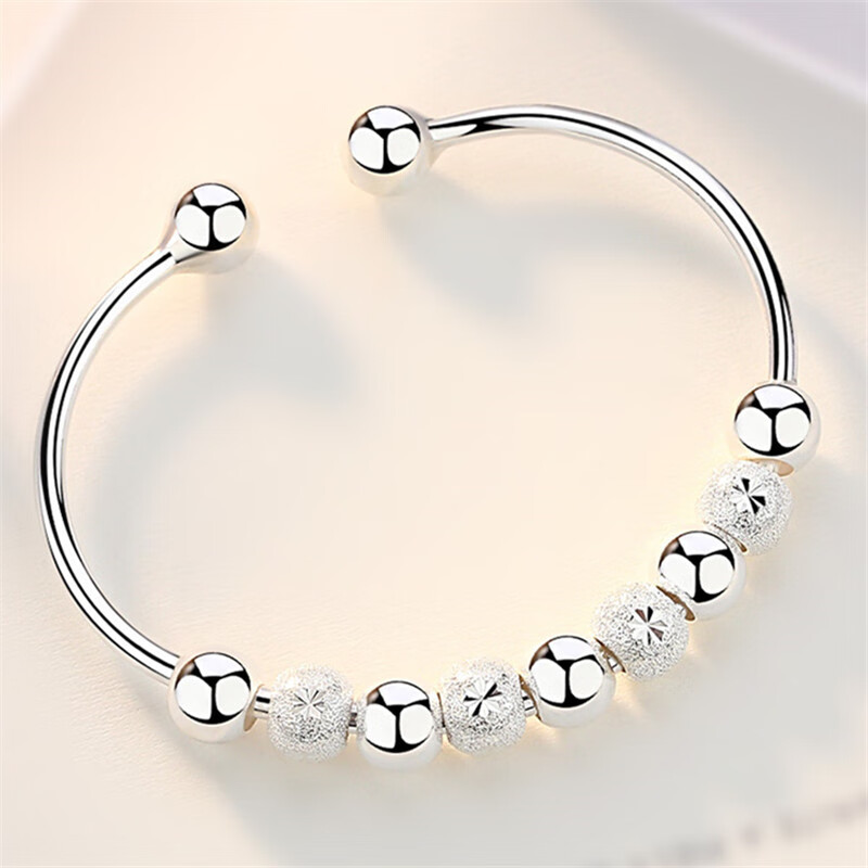 银千惠 纯银情侣手链