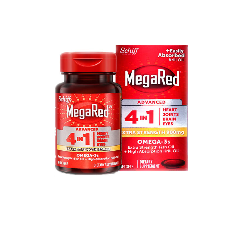 旭福 高纯度 磷虾油鱼油