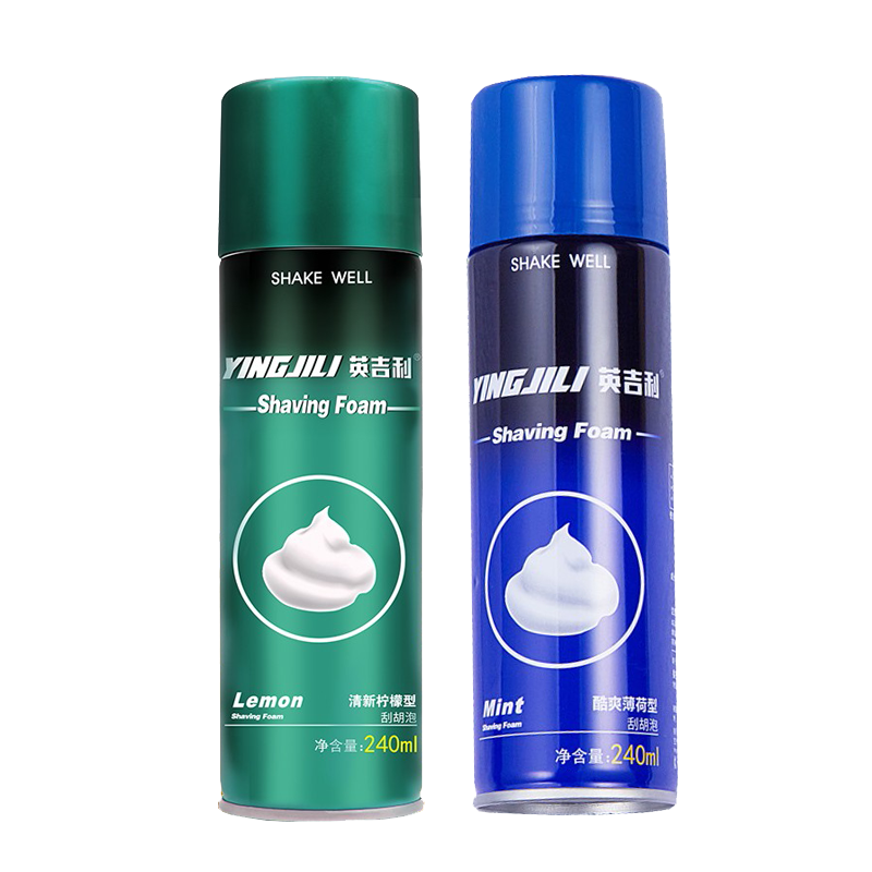 英吉利 柠檬薄荷男士剃须泡沫