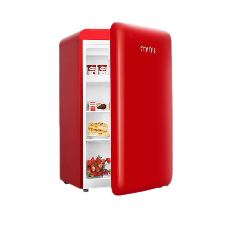 小吉迷你复古小型冰箱