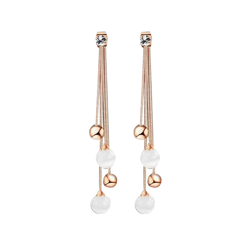 伊黛儿 流苏 耳环