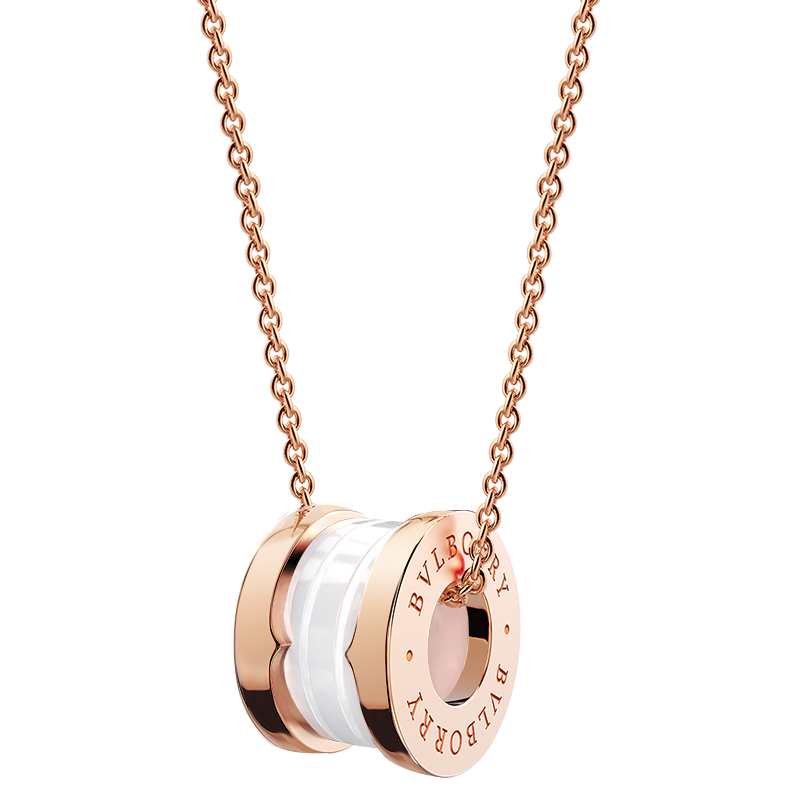 宝柏莉 情侣陶瓷项链