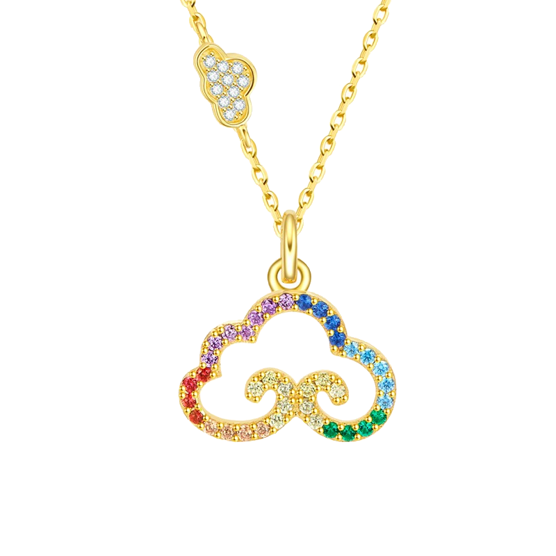 ILY 七彩祥云 项链