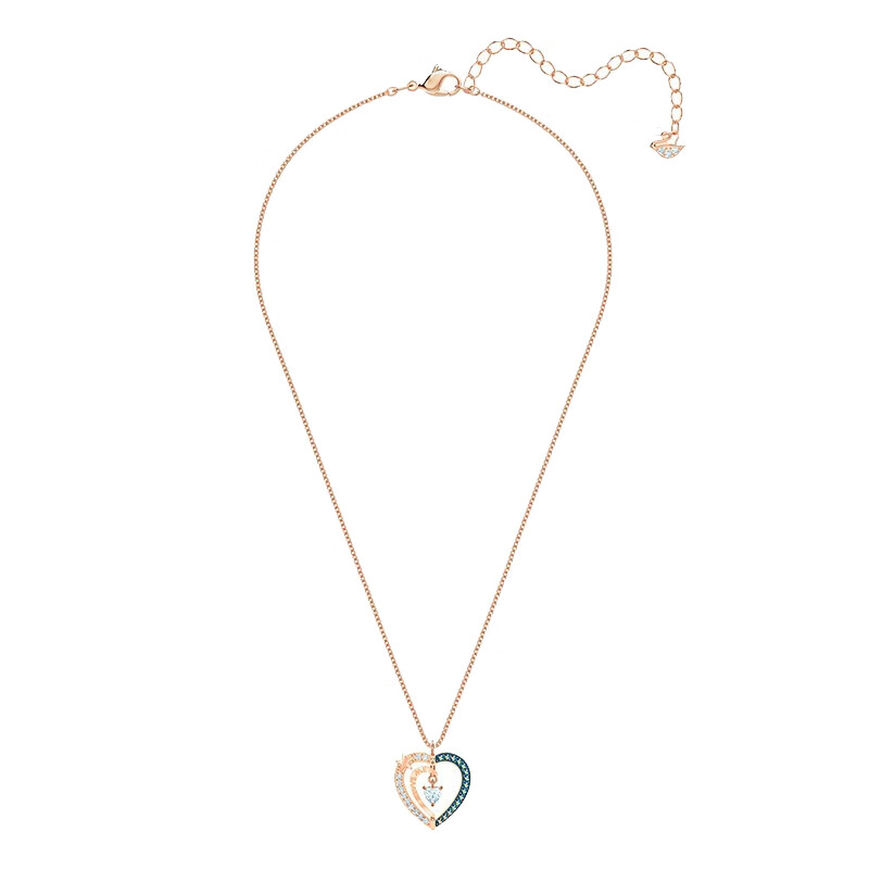 施华洛世奇 仿水晶石锁骨链