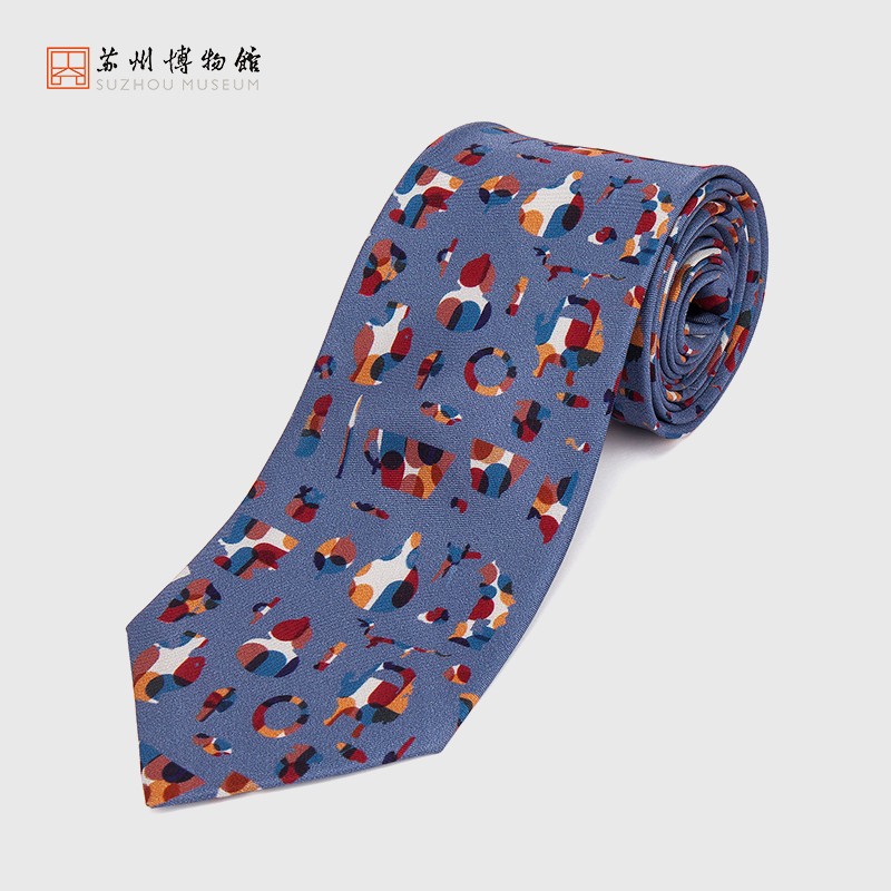 苏博绘影真丝领带，16姆米斜纹绸桑蚕丝，200元左右送男友老公礼物