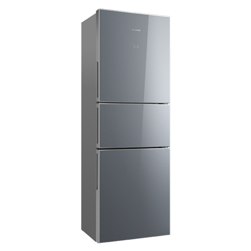 美菱一级能效三门冰箱