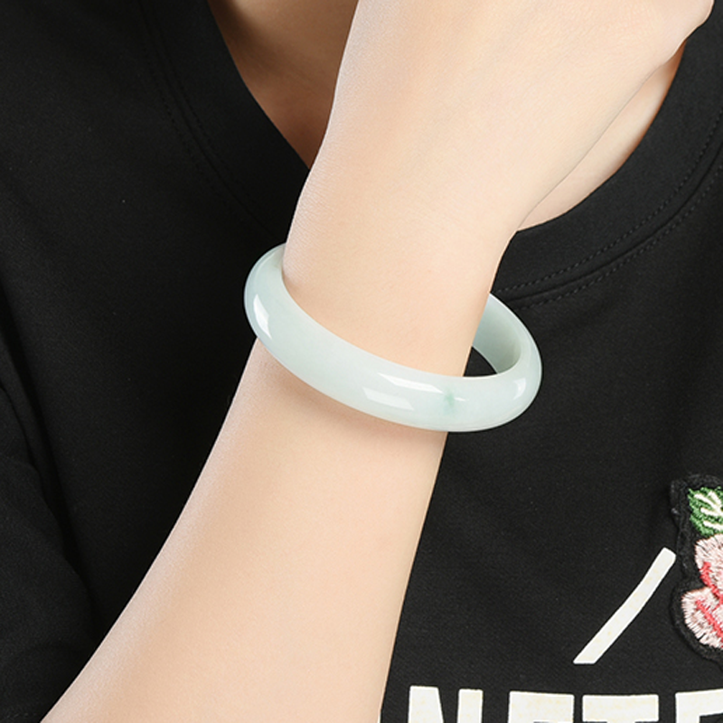 凤禧珠宝 水润 翡翠手镯