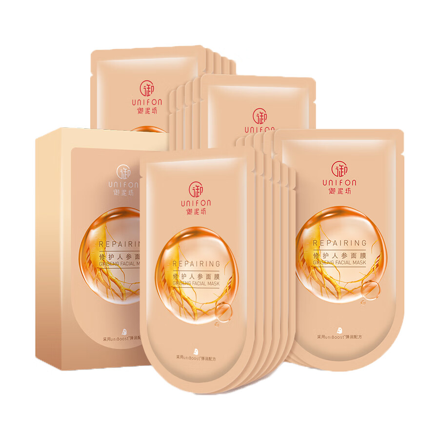 御泥坊 人参修护补水面膜