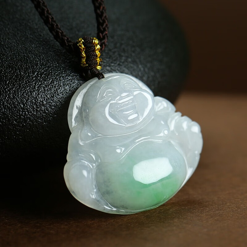 印象眸 大肚弥勒佛 翡翠吊坠