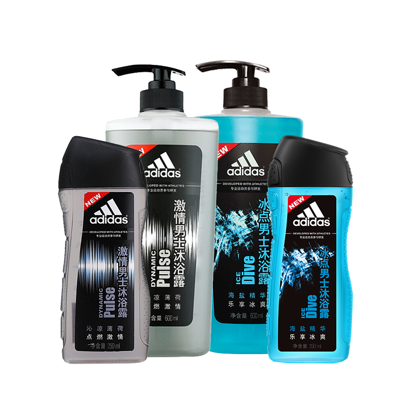 阿迪达斯 男士温和套装沐浴露