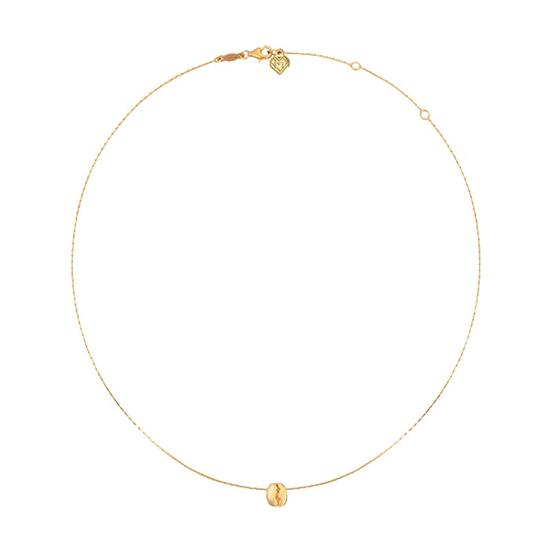 周大福 纤细精致项链