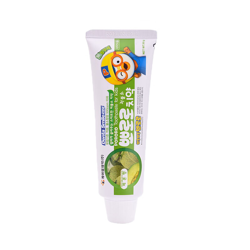 啵乐乐 哈密瓜味低刺激牙膏