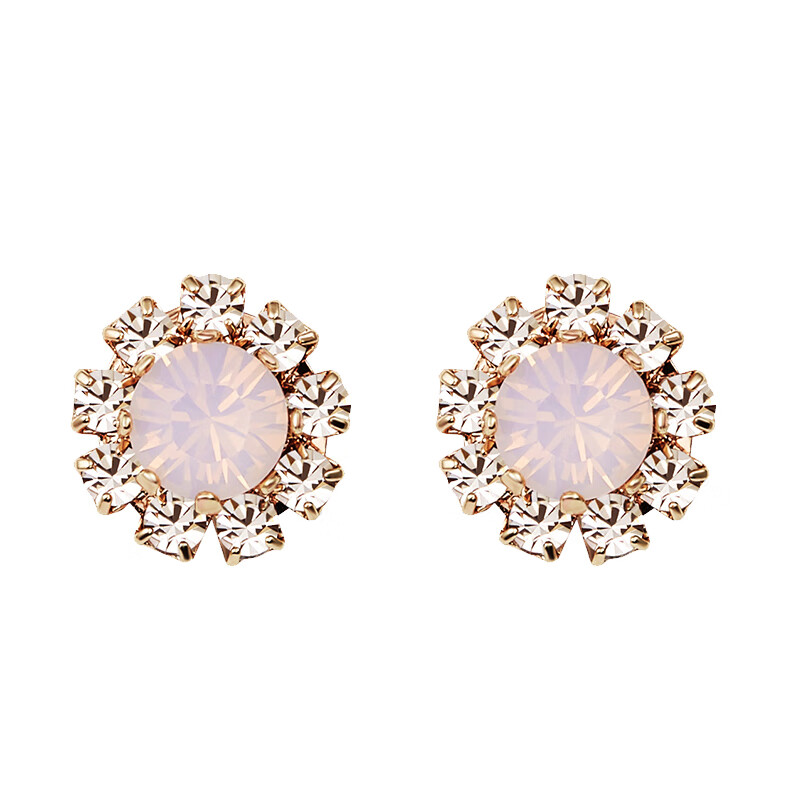 瑪汀薇思 花朵水晶耳饰