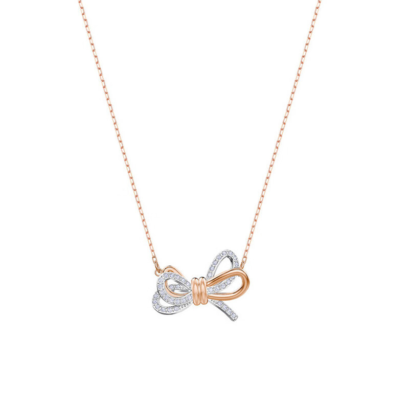 施华洛世奇 时尚蝴蝶结项链