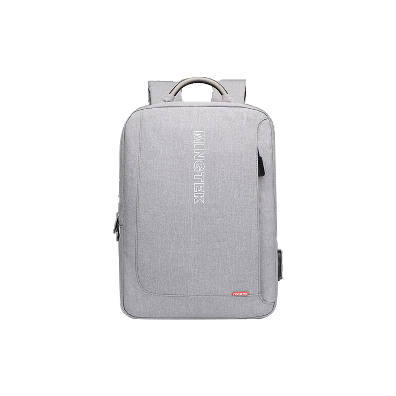 MINGTEK 灰色双肩电脑包