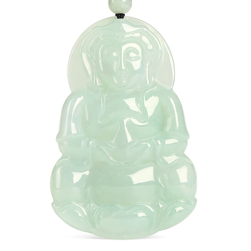 凤禧珠宝慈祥端庄观音吊坠