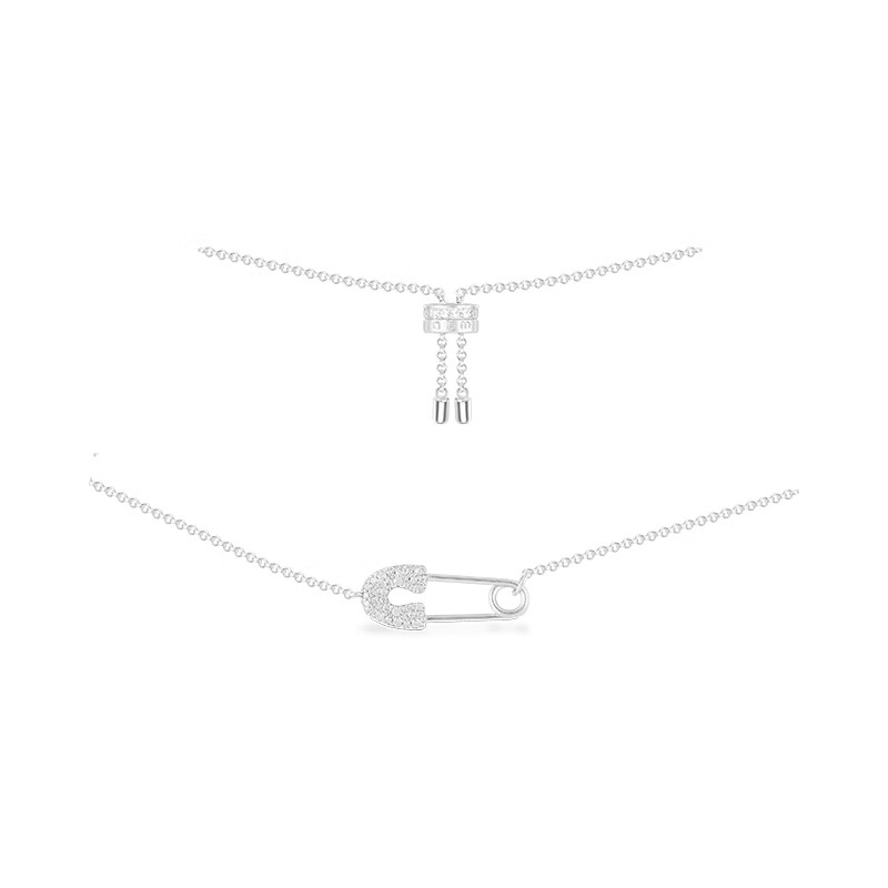 APM个性别针项链