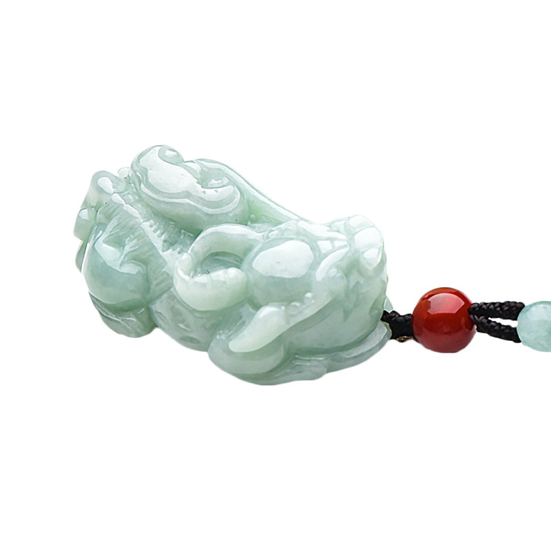 可玉可求 貔貅 翡翠吊坠