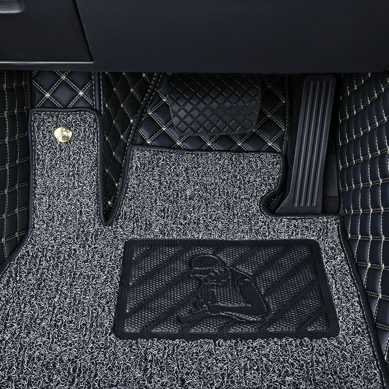 指南针 丝圈 汽车脚垫