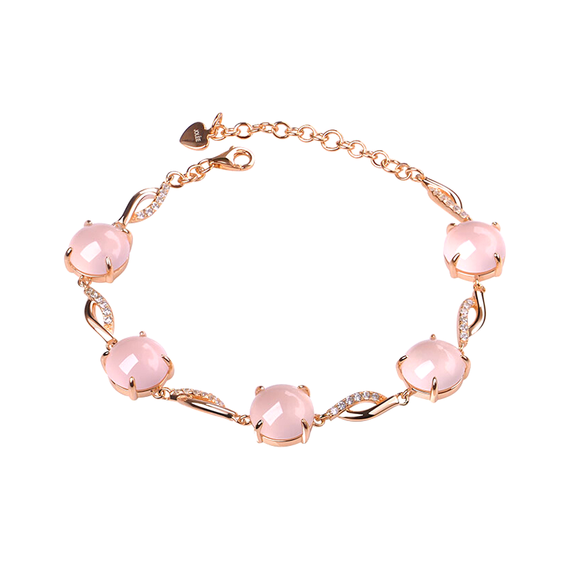 JOLEE 天然粉水晶 手链