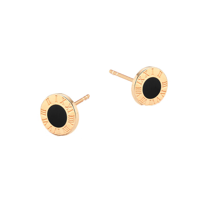 阿梵尼 罗马数字耳饰