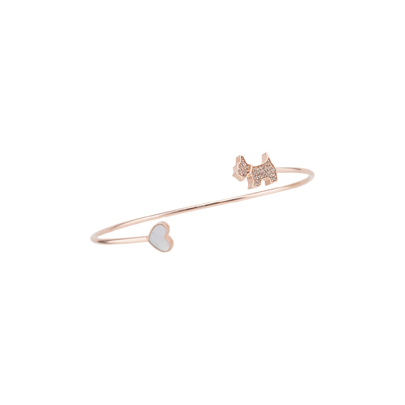 AGATHA 925银开口手镯