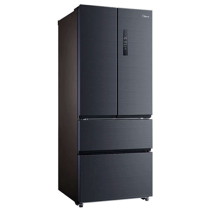 美的纤薄机身多门冰箱