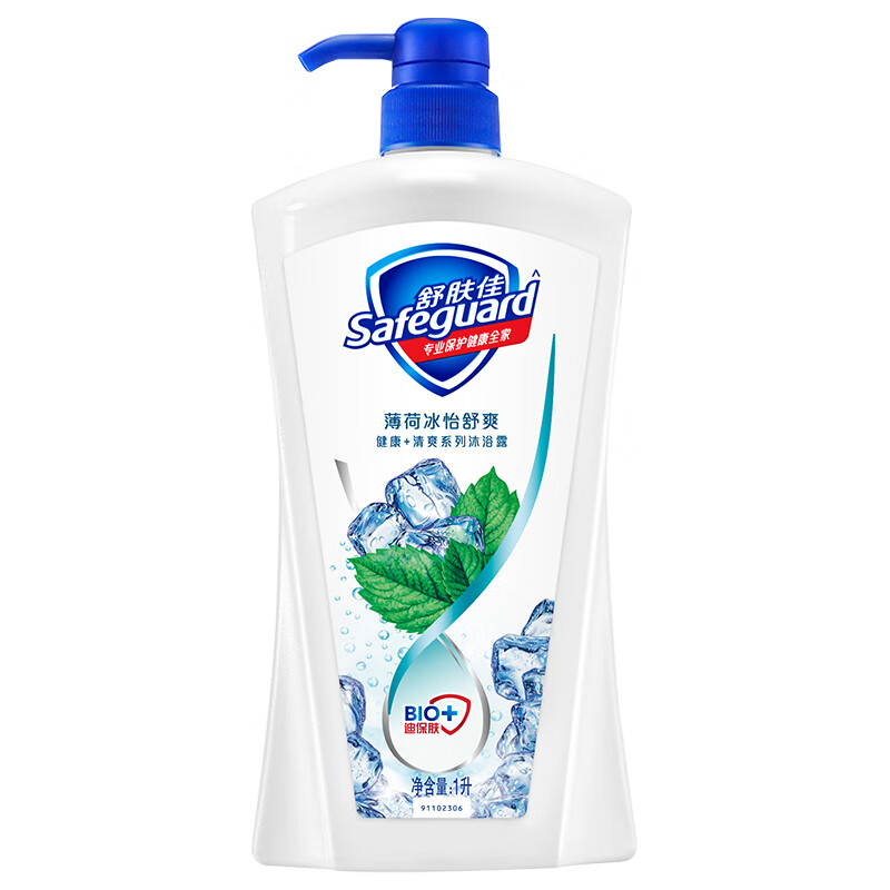 舒肤佳薄荷冰怡舒爽沐浴露