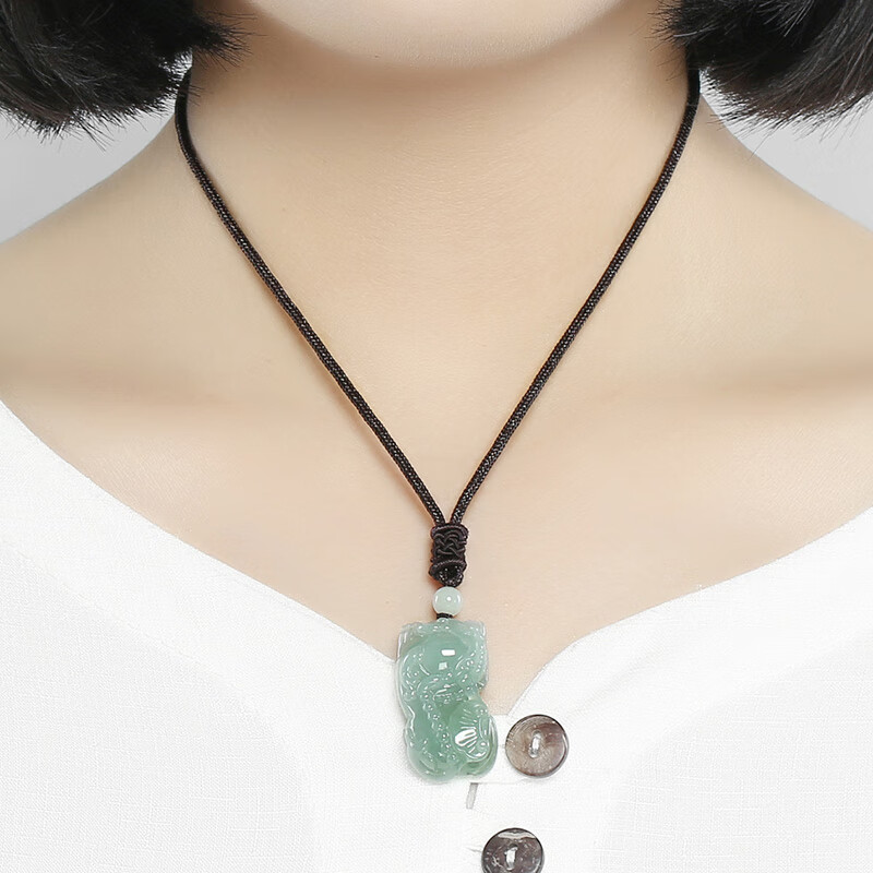 凤禧 光泽水润 翡翠吊坠