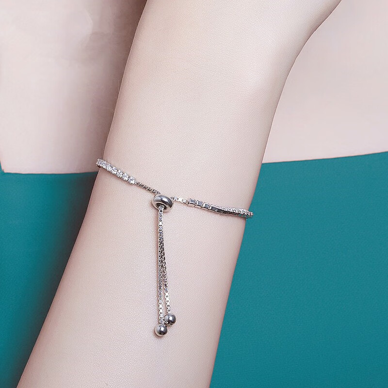 银千惠 纯银s925情侣手链