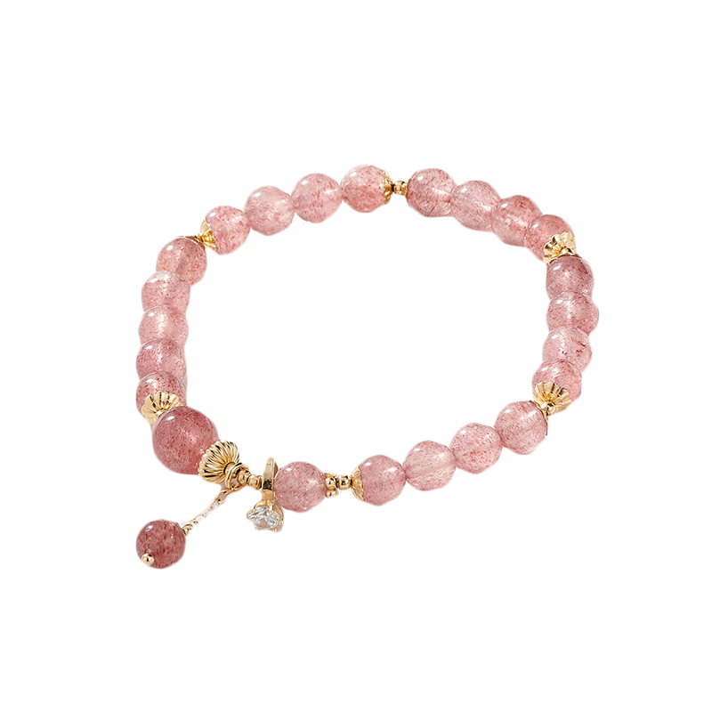 topgirL 粉水晶手链