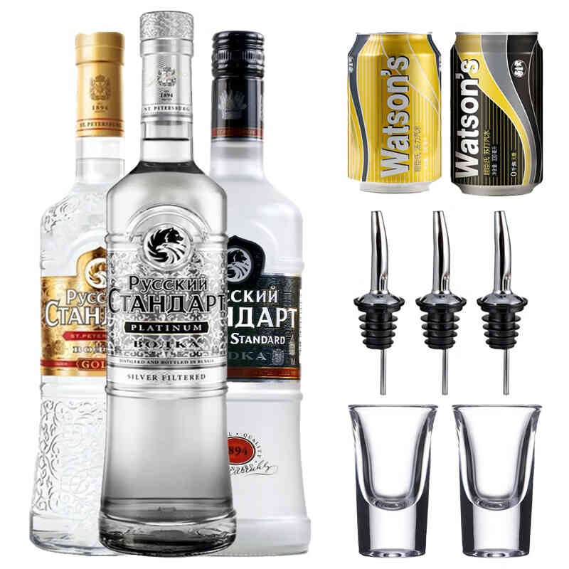 本色俄罗斯伏特加酒