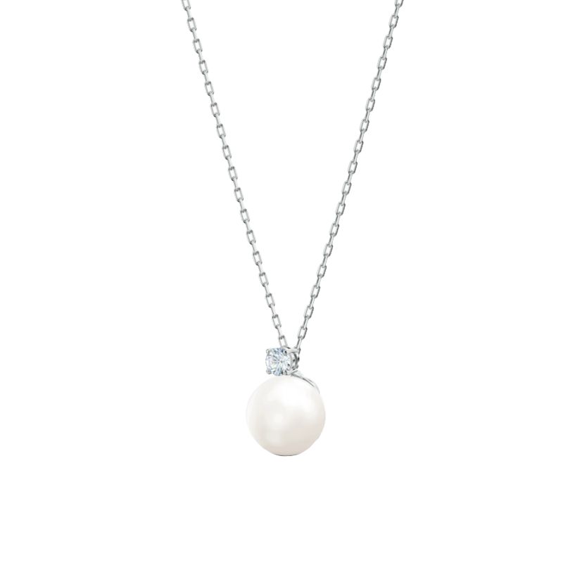 施华洛世奇 珍珠银白色项链