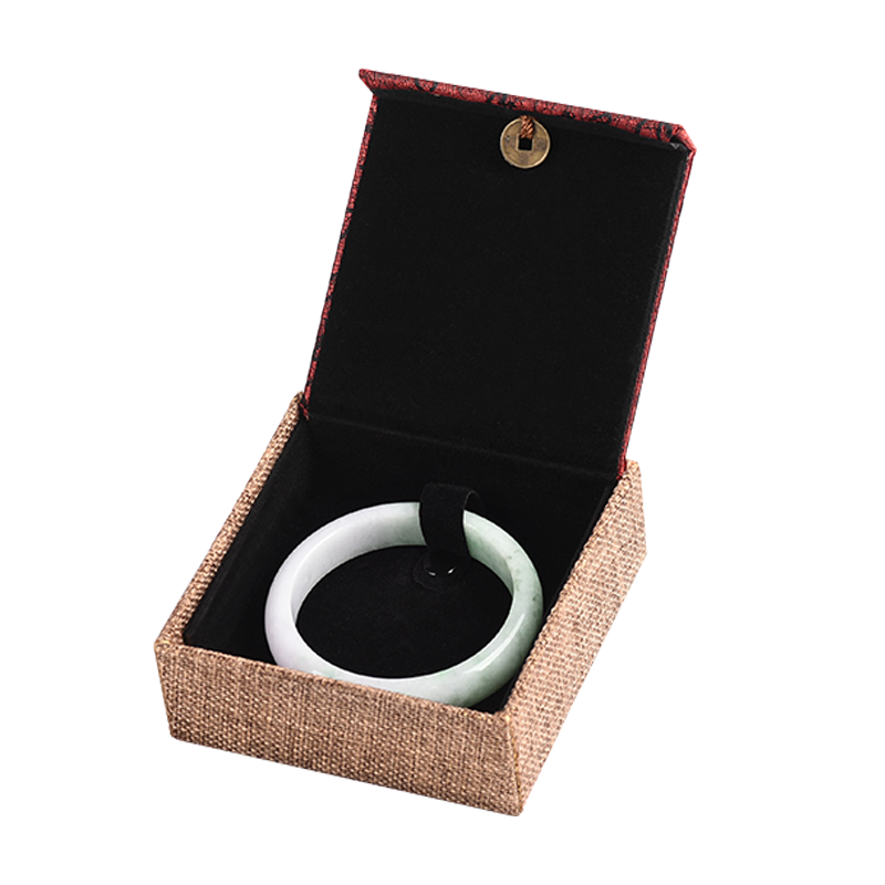 凤禧 宽条翡翠手镯