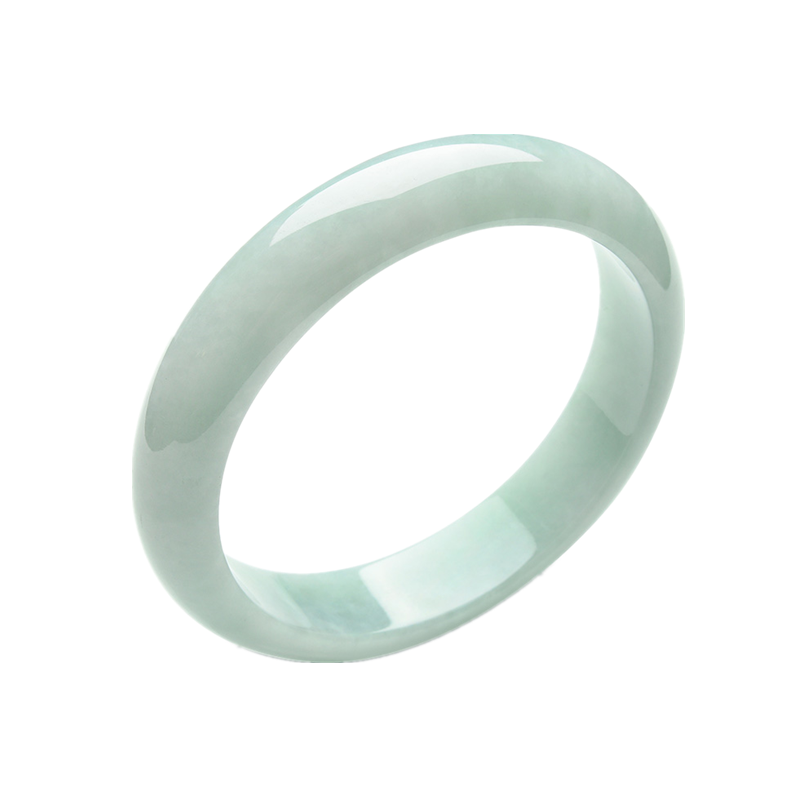 执玉珠宝冰糯种轻盈翡翠手镯