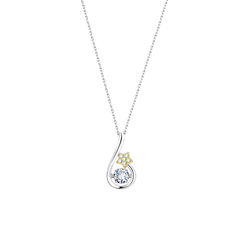 MyMiss 星星镶锆项链