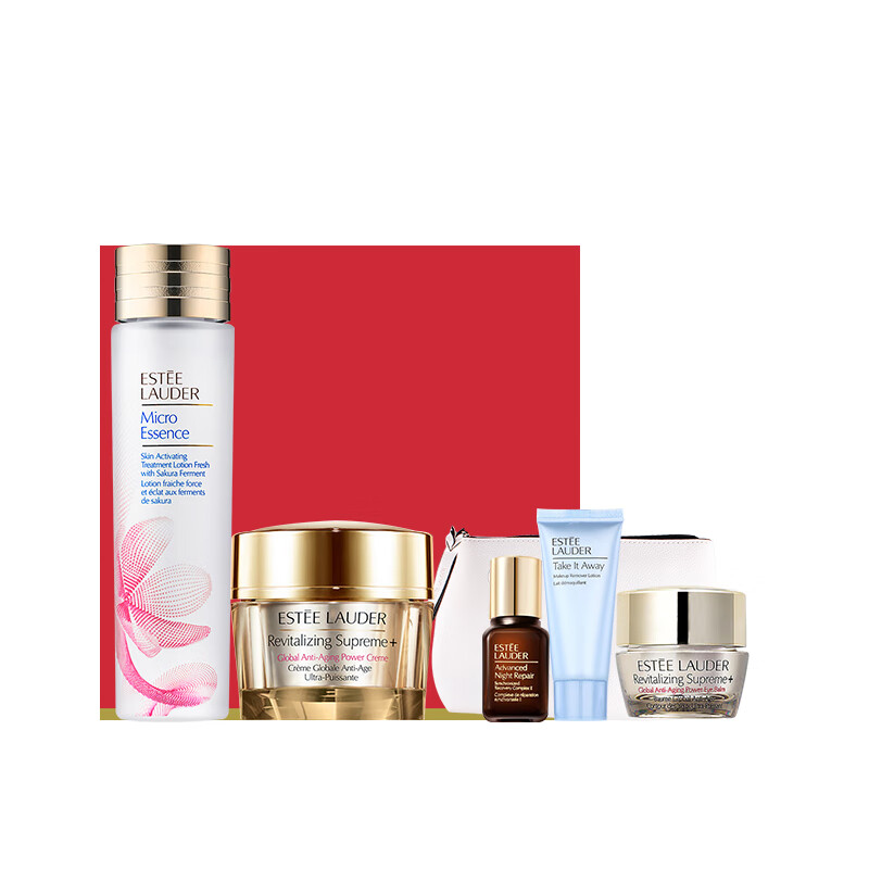 雅诗兰黛 樱花水多效霜护肤套装