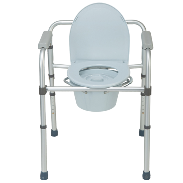 巴元 铝合金折叠坐便椅