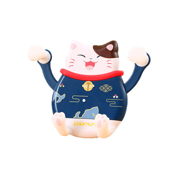 招財貓 旋转万向球硅胶车载支架