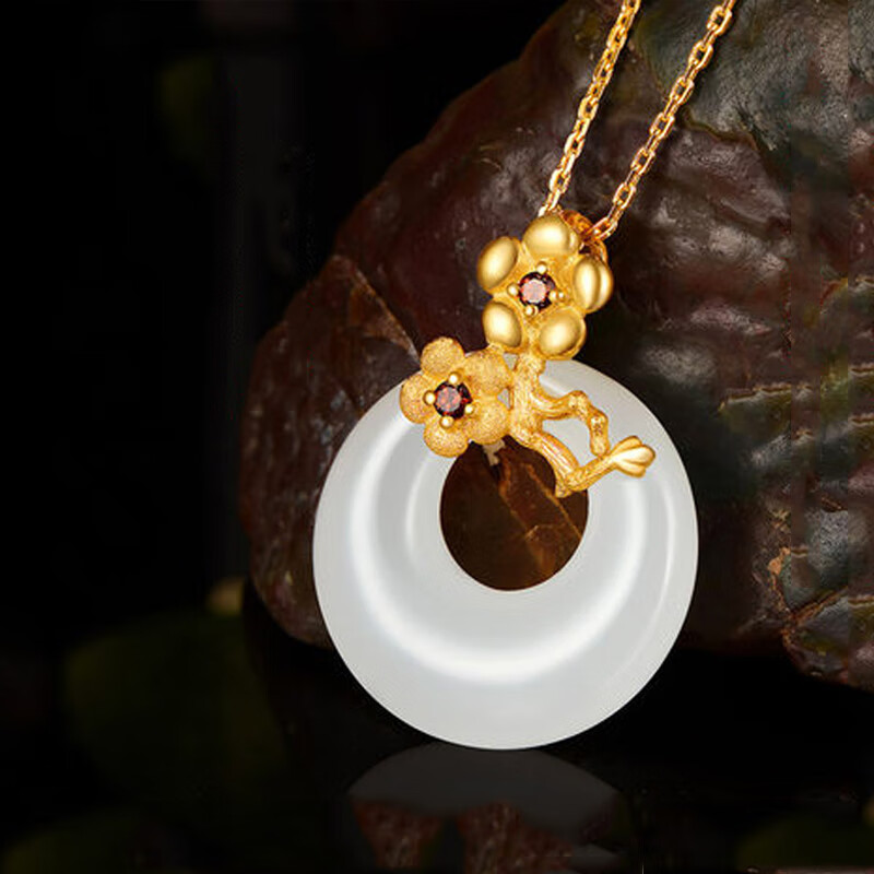 六福珠宝 典雅大气 吊坠