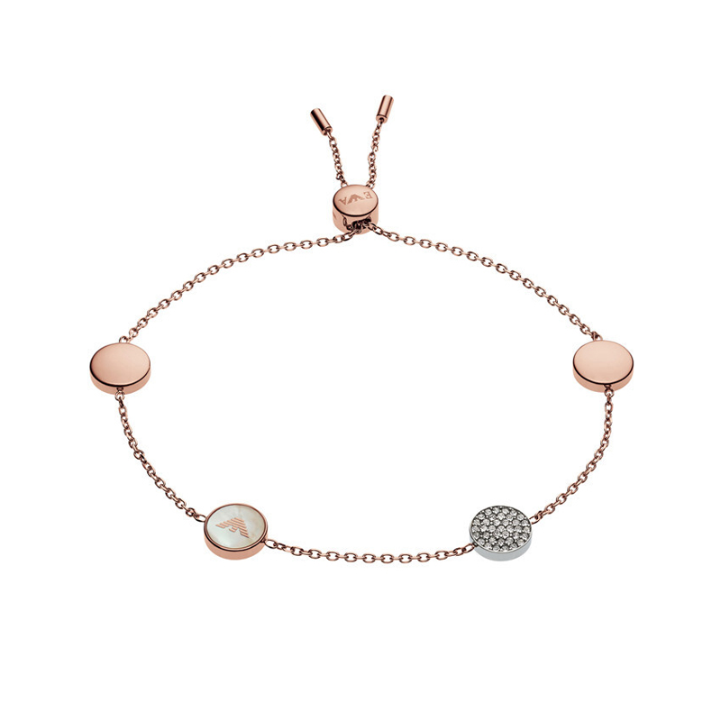 阿玛尼 母贝鹰标 手链