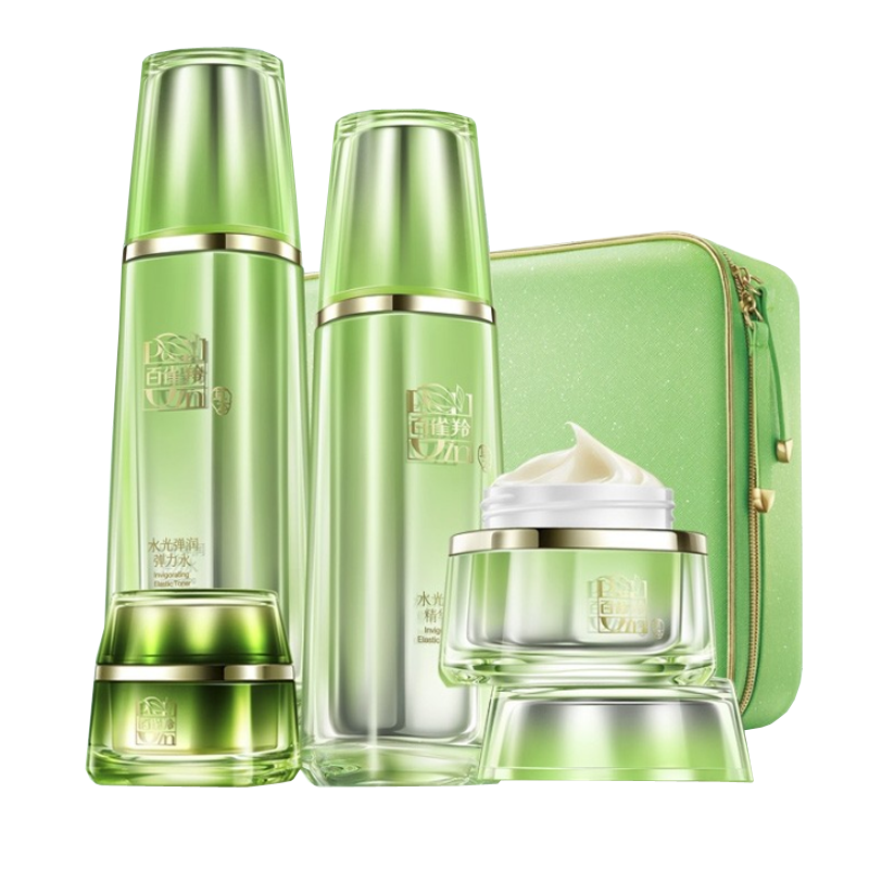 百雀羚 润泽清洁护肤套装
