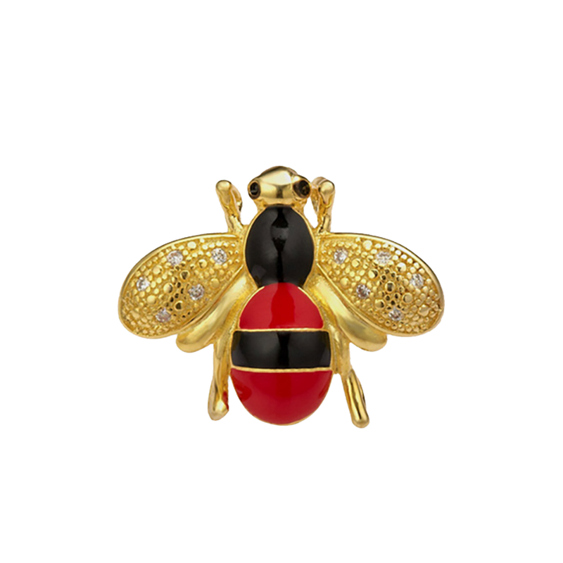 She's 奇趣小蜜蜂胸针