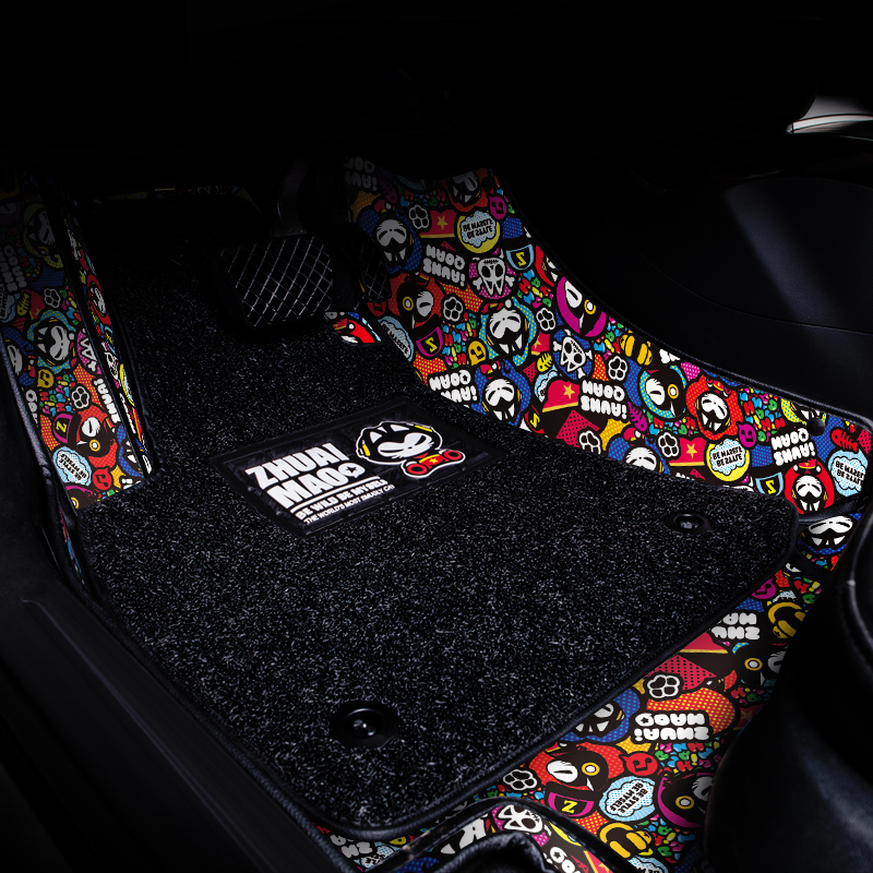 拽猫 不卡油门 汽车脚垫