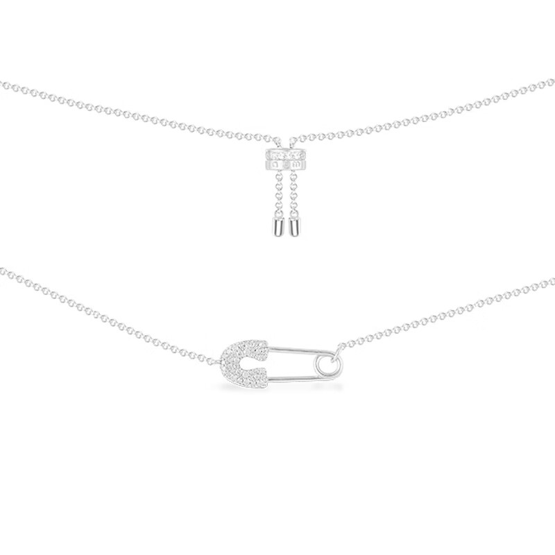 APM别针吊坠项链