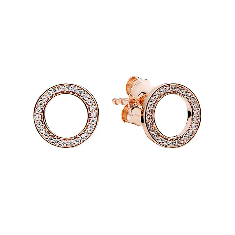 潘多拉 圆环耳钉