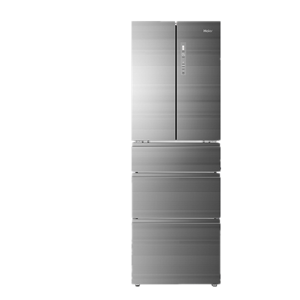 海尔对开门大容量冰箱