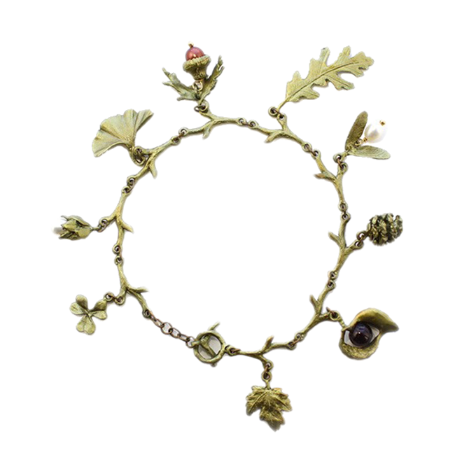 迈克米肖尔手工植物手链